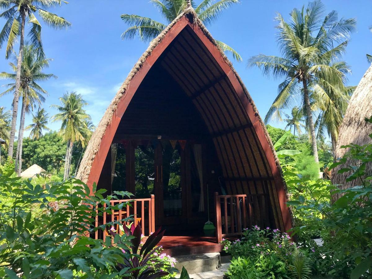 Meno Madia Bungalows Gili Meno Dış mekan fotoğraf